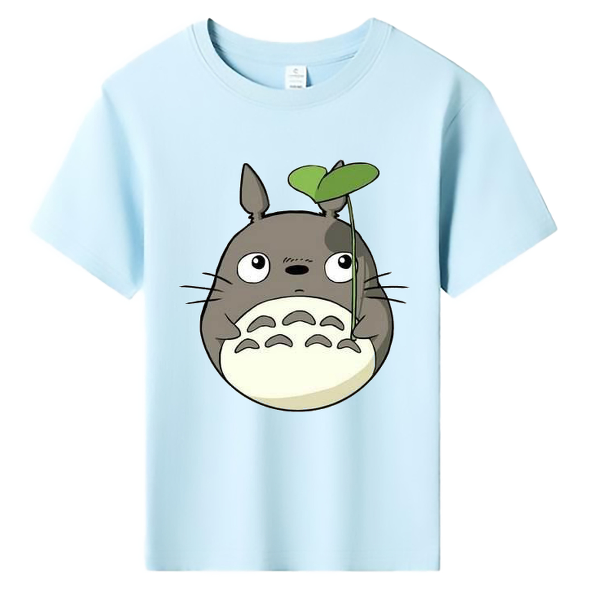（画像用） となりのトトロ 草壁メイ 草壁サツキ My Neighbor Totoro Satsuki Kusakabe Mei Kusakabe 綿100％キッズTシャツ（フロントプリント）